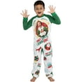 thumbnail image 5 of Elf The Movie Kids' OMG Santa! I Know Him! One Piece Sleeper Pajama, 5 of 7