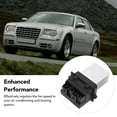 thumbnail image 3 of AC Heater Blower Motor Resistor, Easy Installation Car Heater Blower Motor Resistor 04885482AC Metal  for  Commander, 3 of 7