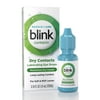Blink Contacts Rewetting and Lubricant Eye Drops for Soft and RGP Lenses, 0.34 fl oz