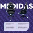 thumbnail image 4 of Silla Gamer Reclinable Ergonómica Con Descansa Pies Titano TT-SGCRP-B, 4 of 8