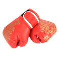 thumbnail image 5 of Guantes de boxeo rojos de Taekwondo, ejercicio de culturismo, lucha Sanda para adultos/niños, adultos rojos, 5 of 5
