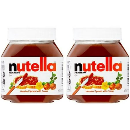 Open Page Spread - (2 Pack) Nutella Hazelnut Spread, 7.7 oz