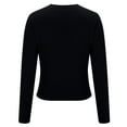thumbnail image 3 of Womens Base Layer Slim Fit Stretch Shirt Lightweight Thermal Undershirt Breathable Long Sleeve Comfortable Tops, 3 of 5