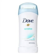 Dove Invisible Solid Deodorant, Sensitive, 2.6 oz
