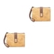 thumbnail image 4 of Qarigey Cartera compacta multiespacio artesanal exquisita correas a prueba de desgaste elegante y práctico monedero larga vida útil amarillo Amarillo 2Conjunto, 4 of 6