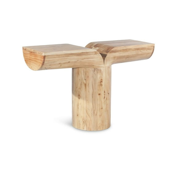 Meridian Furniture Tee Oak Console Table