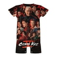 thumbnail image 5 of Cobra Kai Baby Boy Girl Short Sleeve Romper Clothing Set Print Cartoon Baby Summer One Piece Jumpsuit, 5 of 8