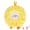 Yellow, variant on Unique Bargains Cute Sheep Animal Chenille Soft Hanging Hand Towel White 6" x 6"