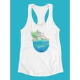 thumbnail image 3 of Hawaiian Design Tank Women -Image by Shutterstock, Female x-Large, 3 of 4