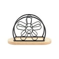 thumbnail image 2 of Table Napkin Rack Modern Metal Napkin Rack For Kitchen Tables And Countertops Cocktail Napkin Rack For Indoor And Outdoor Use, 2 of 6