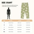thumbnail image 4 of Lsque Cute Rabbit And Flower Print Women's Pajama Pants, Lounge Pant - Comfortable Home Wear,Elastic Waistband, Stylish Design-Small, 4 of 9