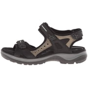 ECCO Sport Yucatan Sandal Black/ Mole/ Black