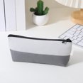 thumbnail image 4 of Hvmvliv Pencil Case Pencil Bag Big Capacity, Color-Blocked Design Portable Pen Case Office Stationery Makeup Bag, Oxford Cloth, 22x9.5x2cm, 4 of 6