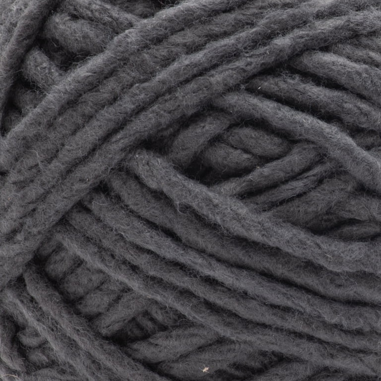 Bernat Forever Fleece Yarn Super Bulky, Coal, 2 Pack photo 2