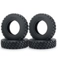 thumbnail image 4 of Bewildely RCGOFOLLOW 1/14 llantas de plástico duraderas neumático RC pieza de actualización llantas de rueda Rc neumático para LMT 4WD RC Kits de construcción modelo Negro, 4 of 6