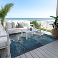 thumbnail image 4 of Dalyn Rugs Machine Washable Indoor/Outdoor Chantille Navy 2'6" x 3'10" Rug, 4 of 9