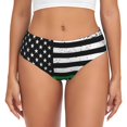 thumbnail image 1 of Balery American Flag Ropa Interior de Algodón para Mujer con Dibujo – Braguitas Cómodas y Elásticas, Estilo Clásico-X-Small, 1 of 6