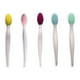 thumbnail image 3 of Guardurnaity Cepillo de labios Suavidad Multicolor Mujer Accesorios Polvo Comedo Remover Cosméticos Fácil de agarrar Cepillos exfoliantes Cuerpo del baño Verde, 3 of 6