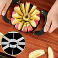 thumbnail image 2 of Apple Corer Peeler Separador De Acero Inoxidable Fruit Corer Slicer Apple Cutter Para Herramienta De Cocina Eigraketly HA034444-00, 2 of 6