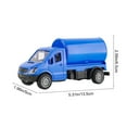 thumbnail image 3 of STROLA Push and Go Inertia Toy Car for B-oys, No Battery Needed with Opening Doors and Vending Counter, Realistic Blue Model Car for Ki-ds, 3 of 6