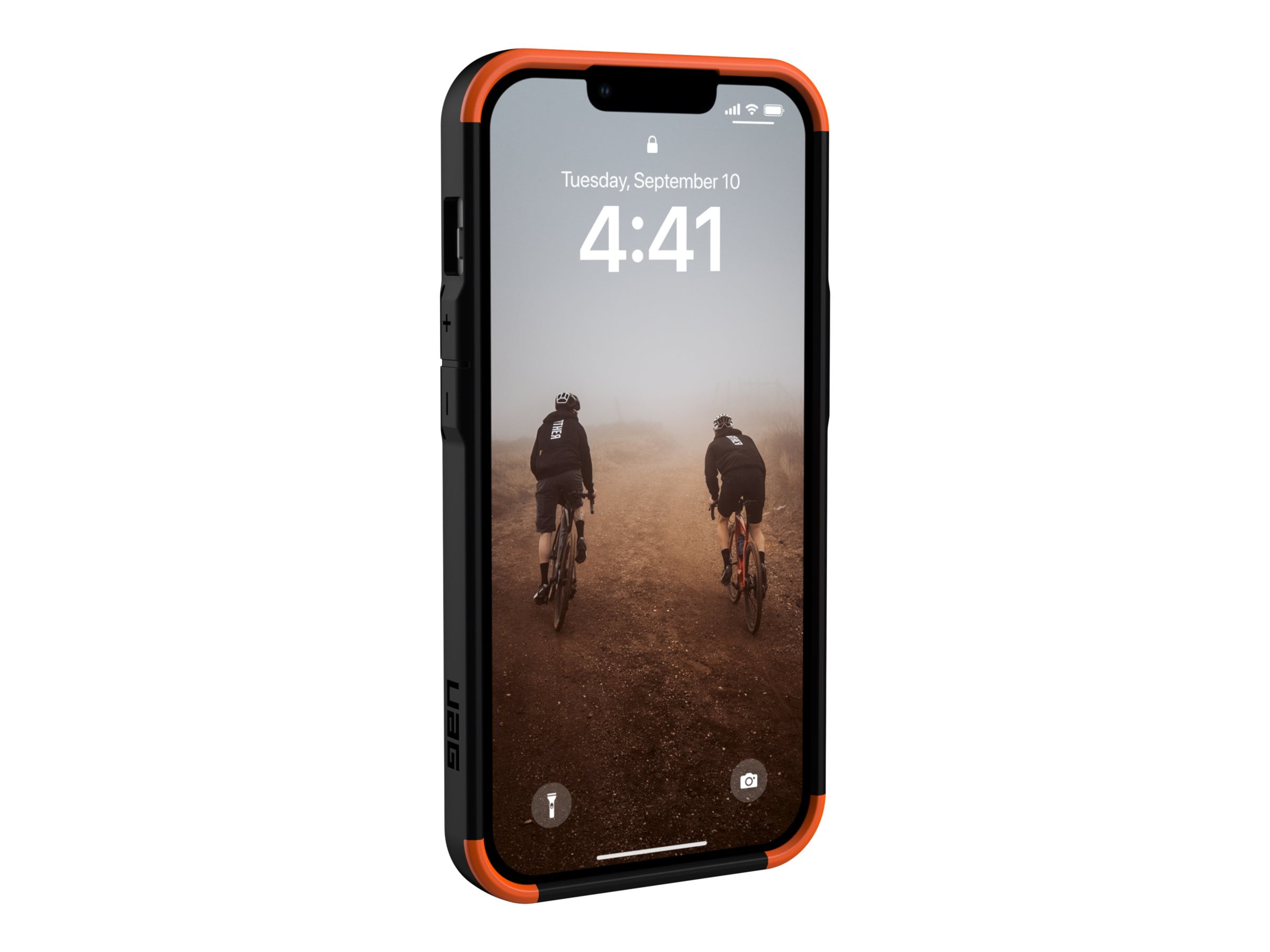 UAG iPhone 14 Case Green Olive 6.1" Civilian Sleek Ultra Thin Impact Resistant Dropproof Protective Cover Compatible with Wireless Charging by URBAN ARMOR GEAR