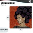 thumbnail image 4 of Stupell Industries Eclectic Portrait Of A Dreamer Canvas Art, 17 x 17, by Lynnda Rakos, 4 of 8