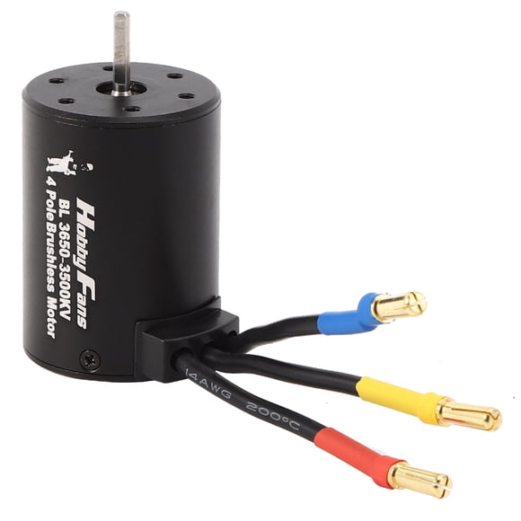 Ymiko Brushless Motor, HuanQi 727 Hsp 94123 FS Racing 53625/53632 1/10 RC Car Hobbyfans 3500kv Brushless Sensorless Motor Parts