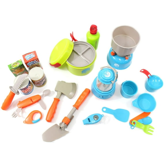 Little Explorers Camping Gear Toy Tools Play Set (20pcs)