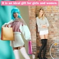 thumbnail image 3 of QualitChoice 4pairs Easy To Wear Thigh High Socks For Comfort All Trend Match Stockings 1Set, 3 of 6