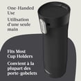 thumbnail image 4 of Contigo West Loop 3.0 Tasse de Voyage en Acier Inoxydable avec Crochet pour Sachet de Thé et Couvercle Anti-Déversement, Tasse Réutilisable à Isolation sous Vide pour Café et Thé, 20 oz (591 ml), Noir - Garde les Boissons Chaudes jusqu'à 13 Heures, 4 of 8