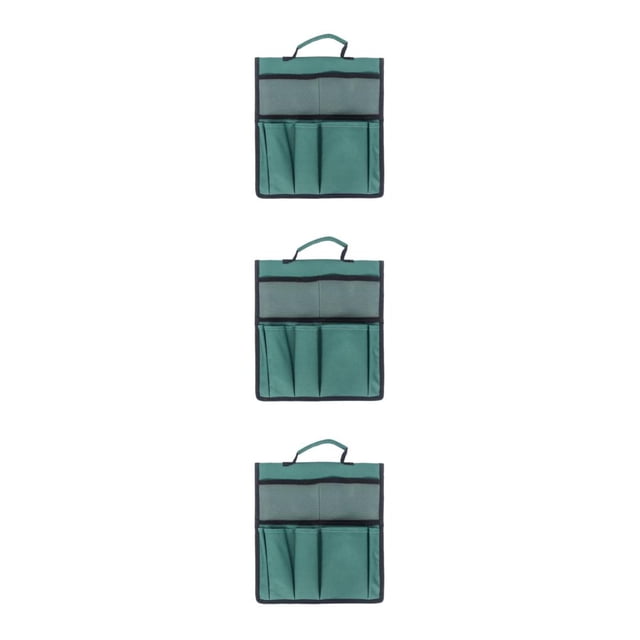 Baohd Outdoor Seat Tool Bag Store And Transport Tools With Ease Durable Stool Pouch Dark green 3Set
