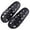 Black, variant on Men Slippers Cloud Slides for Women Cushioned Shower Shoes Women Non Non Open Toe Walking Sandals with Thick Cushioned Sole
