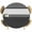 Gray Black, variant on Round Fitted Tablecloths with Elastic Edge Morocco Plaid Teal Stripes Oil-Proof Waterproof Wipeable Table Cover,36" - 44"