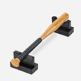 thumbnail image 4 of Phenofice 2Set Bat Hangers for Wall Black Wooden Display for Sports Equipment Storage, 4 of 7