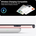 thumbnail image 5 of 𝟐𝟎𝟐𝟒 𝗡𝗘𝗪 iPhone 15 Plus Case with Card Holder - Wireless Charging Compatible iPhone 15 Plus Wallet Case with Hidden Card Slot for Women and Men (Pink Gold), 5 of 14