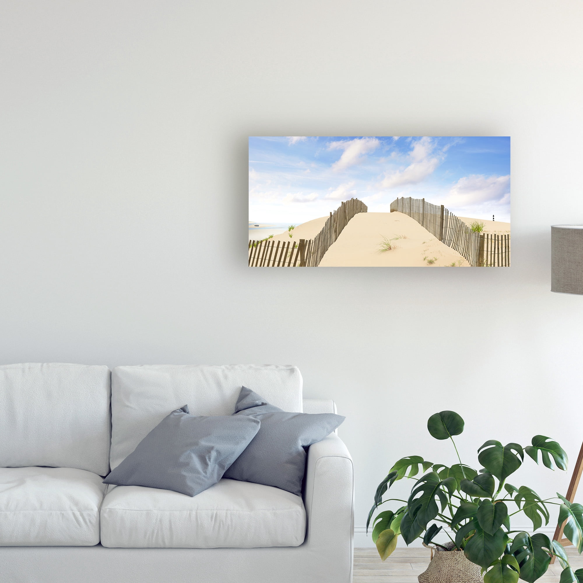 Trademark Fine Art 'Beach Photography X' Canvas Art by James McLoughlin
