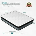 thumbnail image 2 of Crystli 10 Inch Gel-Infused Memory Foam Mattress Plush Pillow Top Queen Size Mattress in a Box,CertiPUR-US Certified, 2 of 6