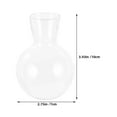 thumbnail image 2 of Masteelf  3 Pcs Desktop Propagation Station Glass Plant Pot Transparent, 2 of 8