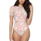 thumbnail image 1 of Balery Easter Bunny Body de cuello redondo de manga corta para mujer Tops de manga corta Tops básicos-Medium, 1 of 7