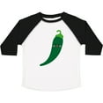 thumbnail image 3 of Inktastic Green Chili Pepper Kawaii Boys or Girls Toddler T-Shirt, 3 of 5