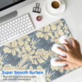 thumbnail image 4 of Long Mouse Pads for Desk,Pioneer Flower Floral Print Pattern Desk Mats on Top Of Desks, Desk Mouse Pad Extra Large with 3mm Non-Slip Base and Stitched Edge for Gaming,Office,Work,Home 31.5"x15.7", 4 of 6