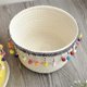 thumbnail image 4 of Storage Basket Cotton Rope Small Baby Storage Box Nursery Decoration Basket Foldable Desktop Organiz, 4 of 4