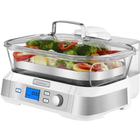 1000w whi steamer cuisinart stm glass digital sell