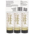 thumbnail image 6 of Way to Celebrate! White, Gold, & Silver Paper Party Confetti Poppers, 4in, 3ct, 6 of 6