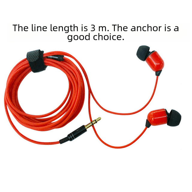 Auriculares de monitorización in-ear + Auriculares de anclaje de línea larga Auriculares de 3 metros con micrófono Auriculares de anclaje de 3 metros