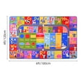 thumbnail image 2 of Homore Kids Learning Rugs Collection, Multicolor Kids Play Rugs ABC Numbers Shapes Educational Area Rug 47"x 71", 2 of 13