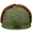 thumbnail image 2 of Men's New Era x Alpha Industries  Olive Chicago White Sox Dog Ear 59FIFTY Fitted Hat, 2 of 5
