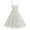 White, variant on Womens Rockabilly Dress Vintage Elegant Summer Spaghetti Straps Embroidery Mesh Swing A Line Party Swing Dresses