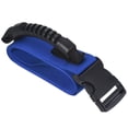 thumbnail image 1 of Correa de transporte con asa cinturón de nailon ajustable para mover cajas y levantar equipaje de supermercado color azul., 1 of 5
