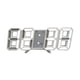 thumbnail image 1 of Reloj LED, reloj despertador electrónico, brillo ajustable, reloj Digital, reloj de escritorio para mesita de noche, oficina, decoración de mesita de, 1 of 8